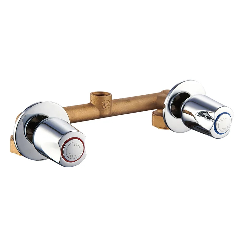 Wall-Mounted Concealed Dual-Control Shower Faucet